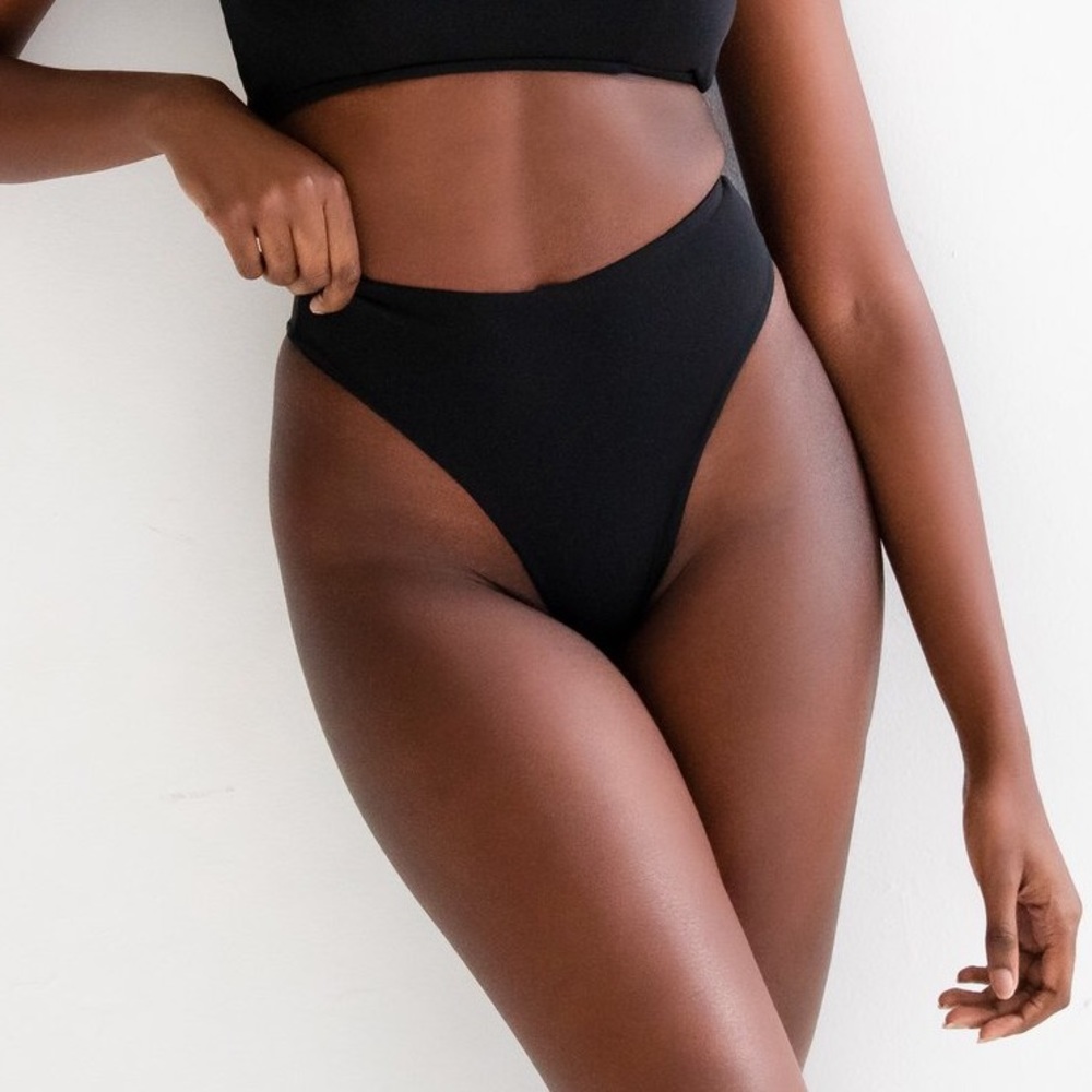 437 Swimwear - The Aubrey Bottoms - Black - Small